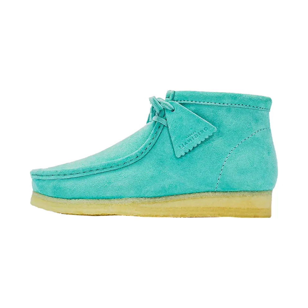 Clarks Wallabee Boots “Spearmint Suede” (26145283)