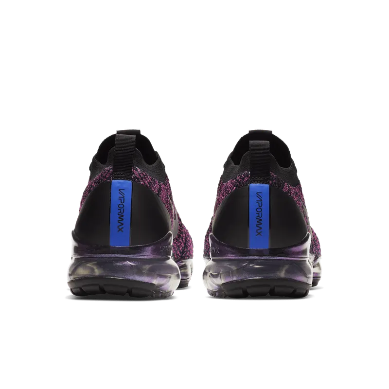 Nike Air VaporMax Flyknit 3 Throwback Future Black/Blue Lagoon-Laser Fuchsia-Metallic Silver (AJ6900-007)