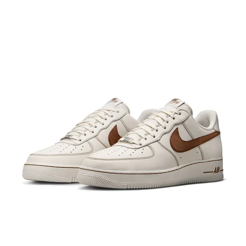 Nike Air Force 1 ’07 LV8 “Ivory Saddle Bro” (HQ2037-101)