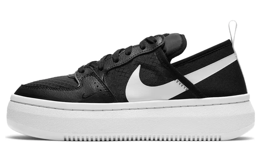 Nike Court Vision Alta Black White (W) (CW6536-001)