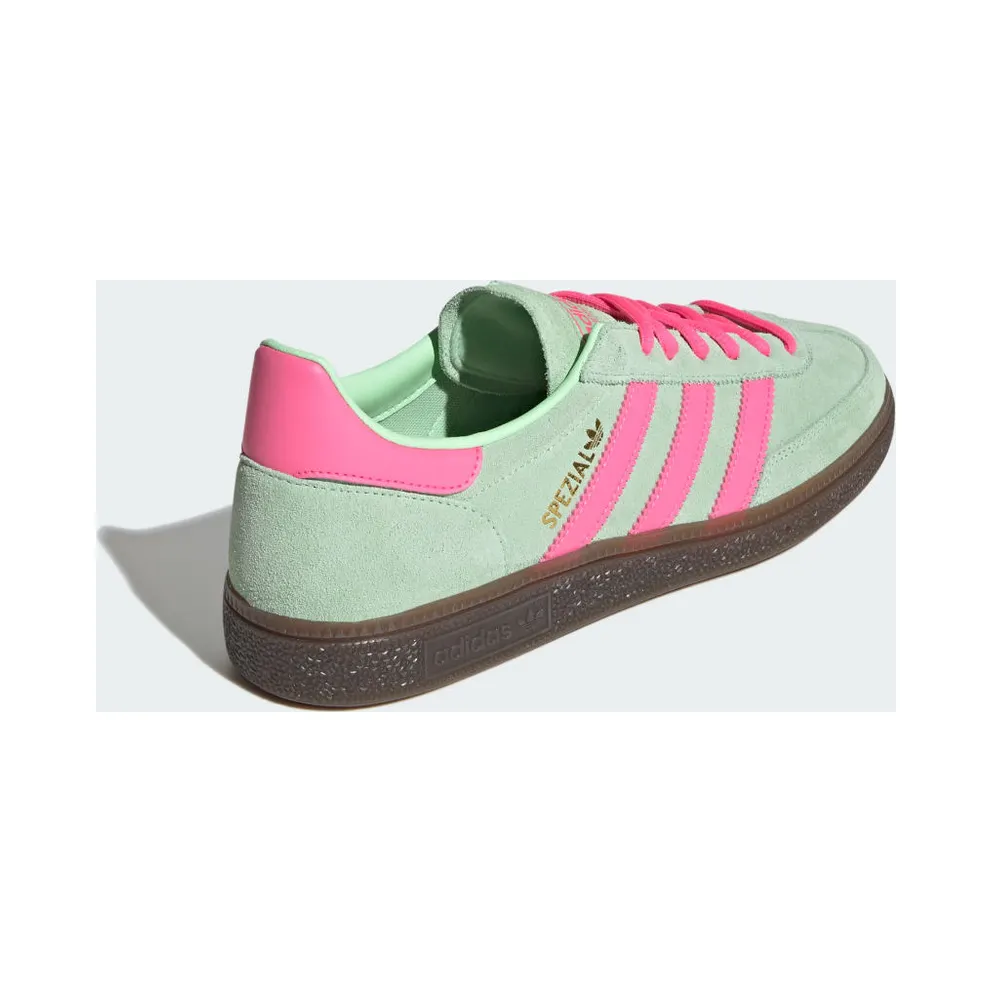 adidas Spezial Handball Shoes Semi Green Spark / Lucid Pink / Gum (IH7498)