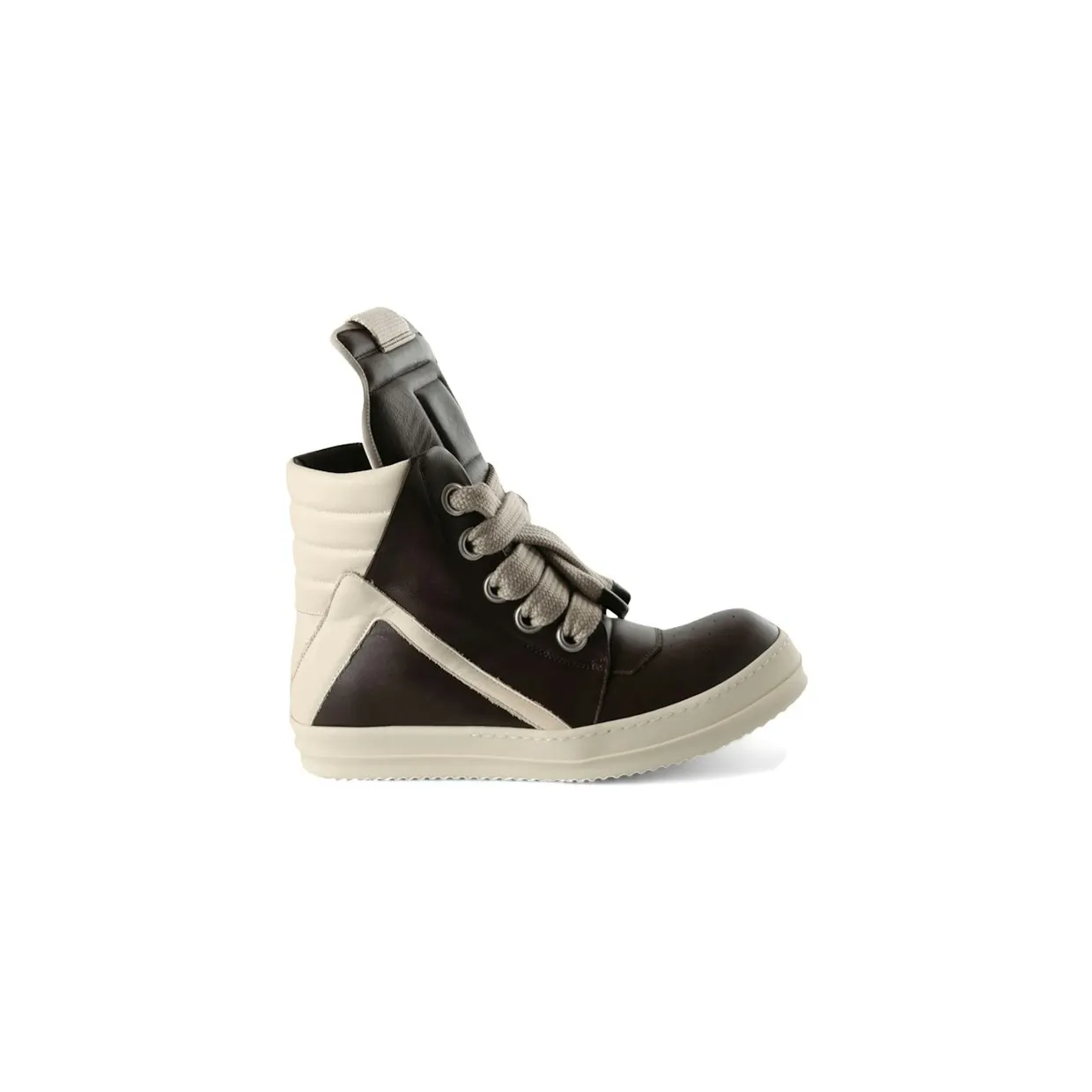 Rick Owens Jumbolace Geobasket Macassar Milk (RU01F2898-LCOW2-5311)