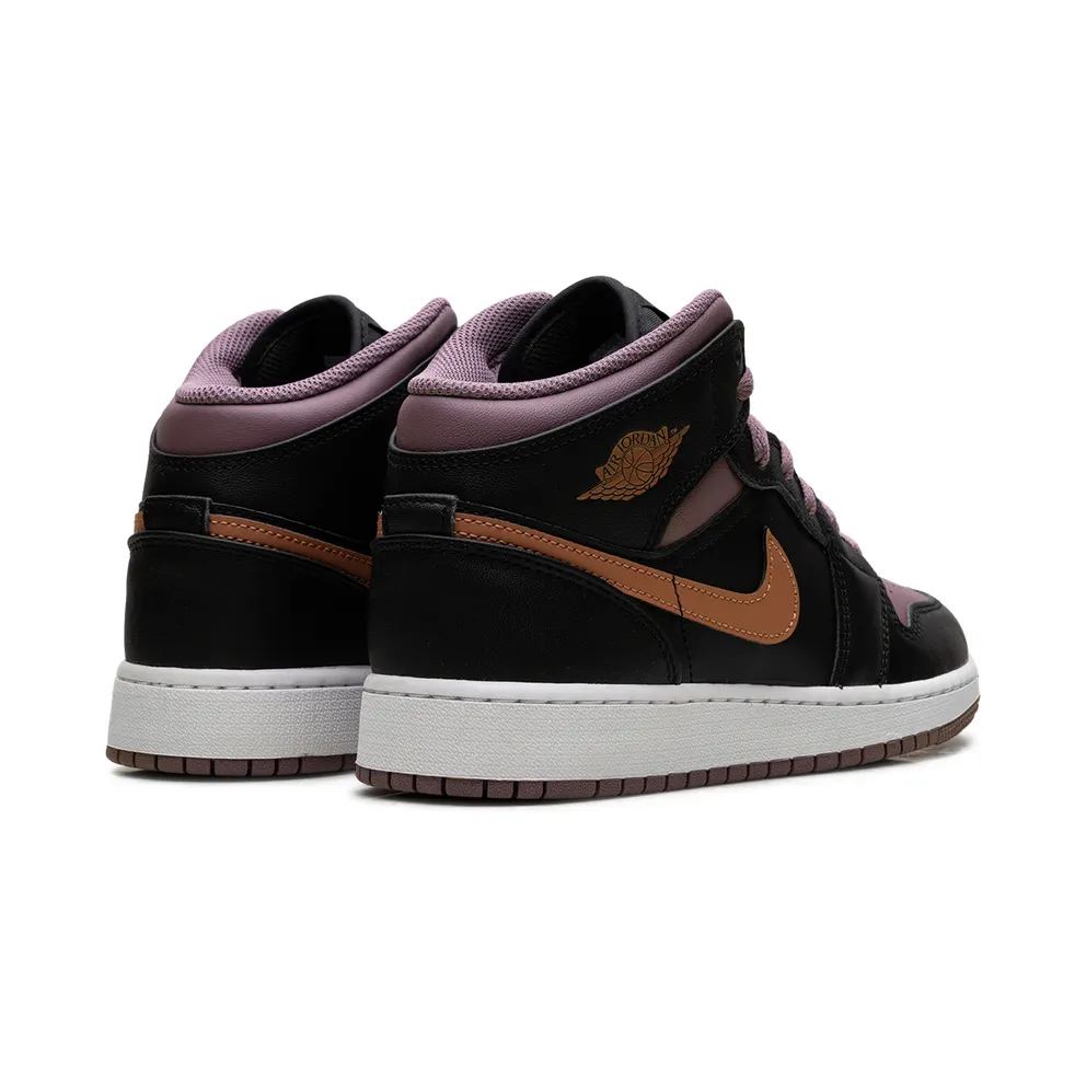 Air Jordan Retro 1 Mid SE GS “Black Sky J Mauve” (FB9909-008)