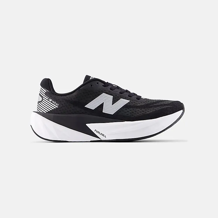 New Balance FuelCell Rebel v5 Black White Silver (WFCXLK5)
