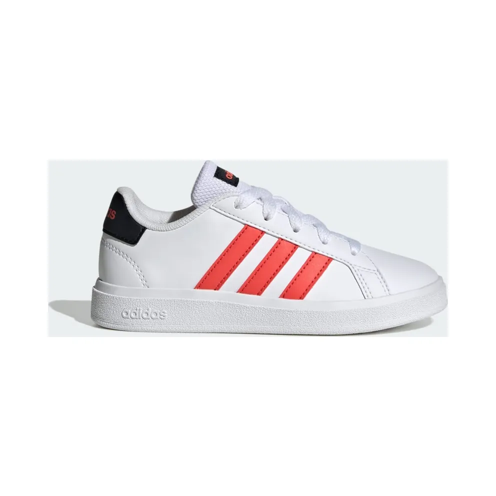 adidas Grand Court Lifestyle Tennis Lace-Up Schuh Cloud White / Bright Red / Core Black (IG4828)