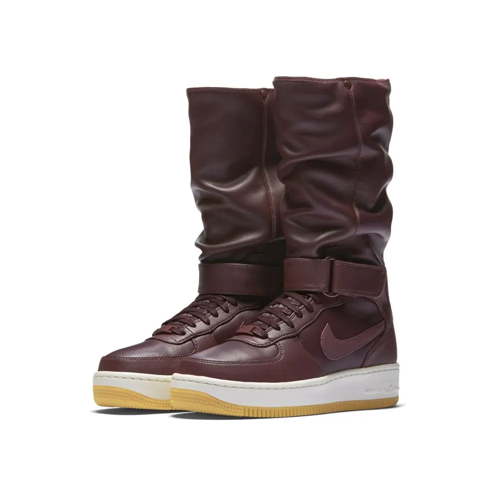 Nike Air Force 1 Upstep Warrior Deep Burgundy Dark Cayenne (W) Deep Burgundy/Dark Cayenne (860522-600)