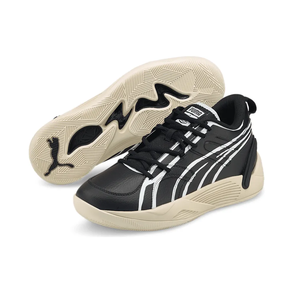 Puma x Joshua Vides TRC Blaze Court Basketball Shoes White/Black (377134-01)