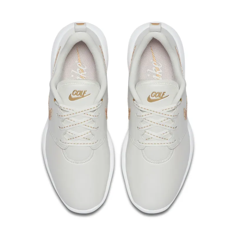 Nike Roshe G Swarovski (W) Summit White/White-Metallic Gold (BV0659-111)