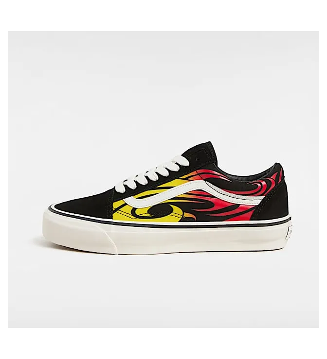 Vans Old Skool 36 LX Warped Tour Black Flame (VN000D56MCG)