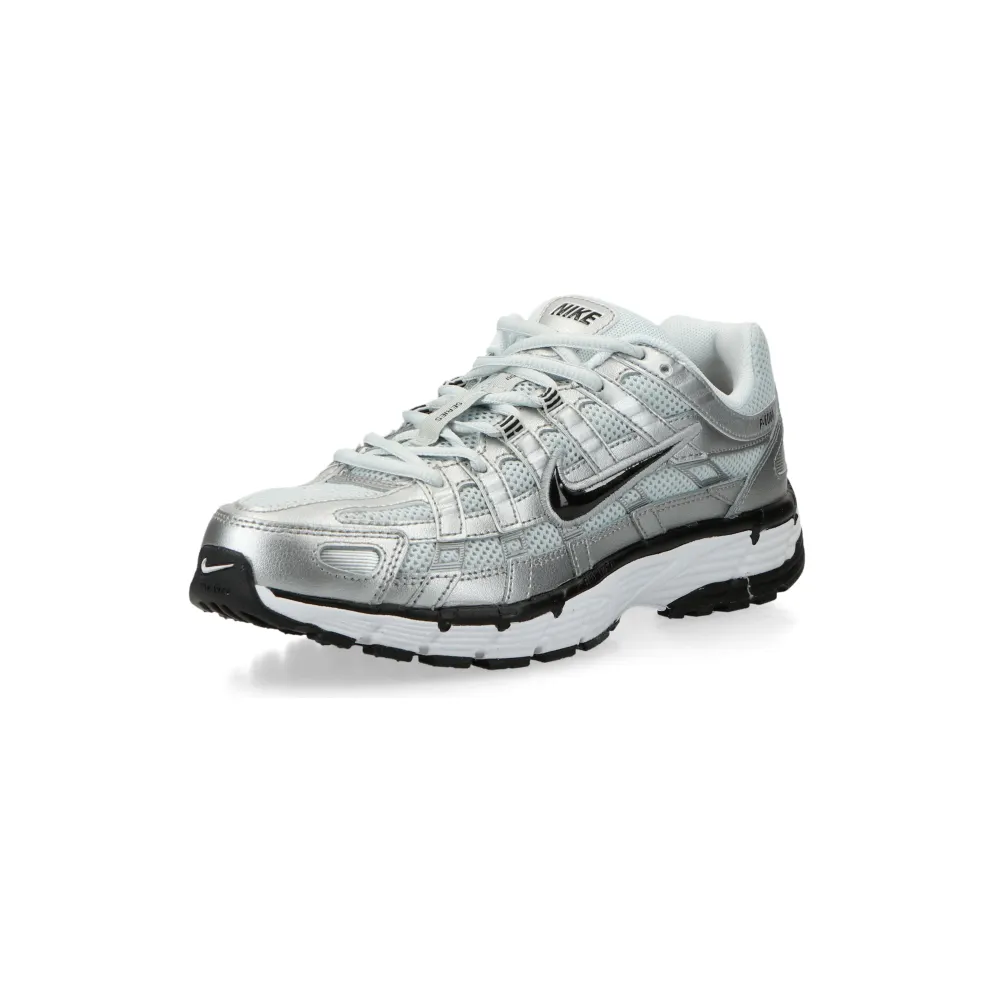 Nike P-6000 (white / black / metallic silver) – FD9876-101