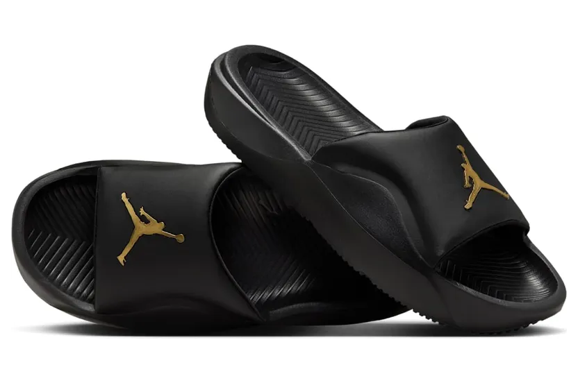 Jordan Franchise Slide Black Metallic Gold (HF3263-007)