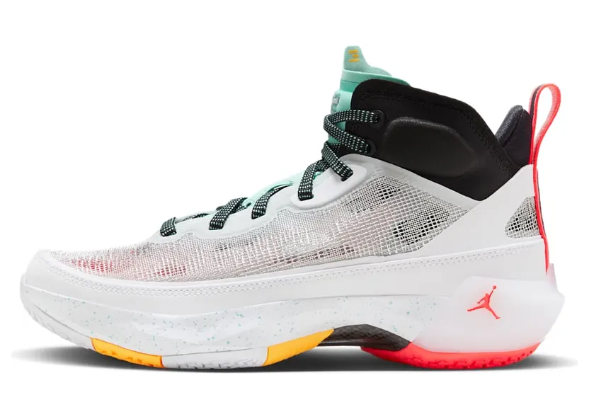 Jordan 37 Guo Ailun White Island Green Black Metallic Silver (FJ4495-130)