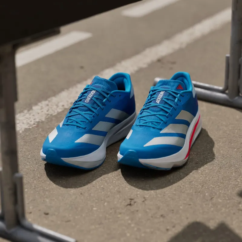 Adidas Adizero SL 2 Shoes Solar Blue / Silver Metallic / Dark Solar Blue (JQ3129)