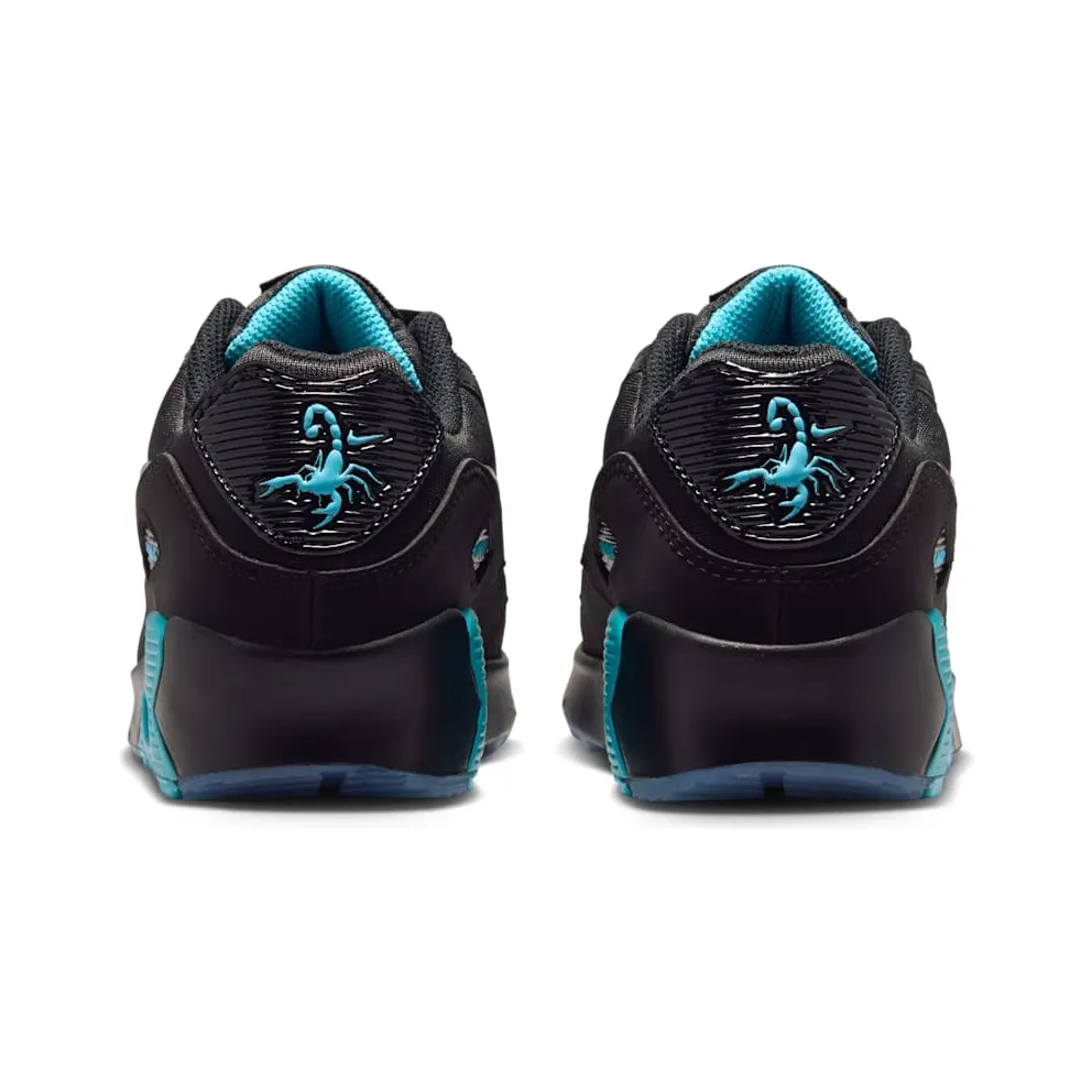 Nike Air Max 90 LTR “Black / Gamma Blue / Ice / Chrome” (IM7744-001)