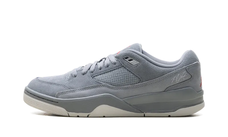 Jordan Flight Court “Cool Grey/Red” (HF3255-007)