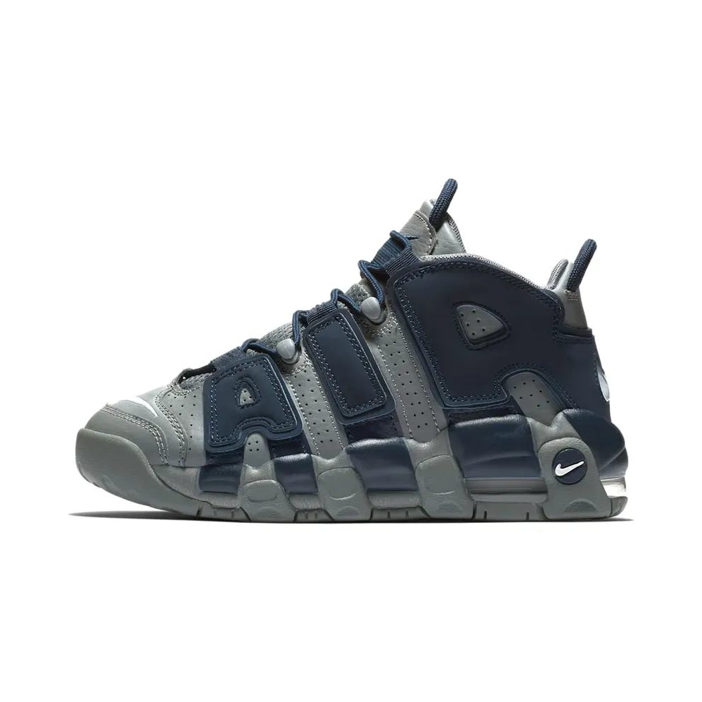 Nike Air More Uptempo 96 Cool Grey Midnight Navy (GS)
