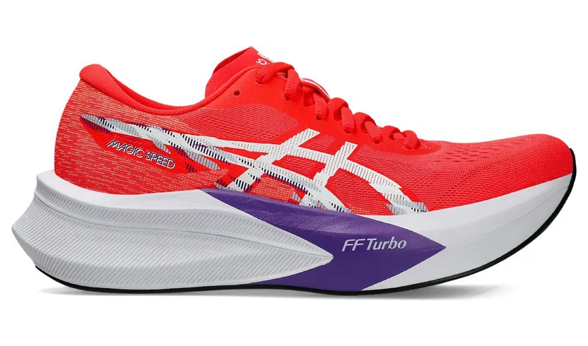 ASICS Magic Speed 4 Flash Red White (1012B676-600)