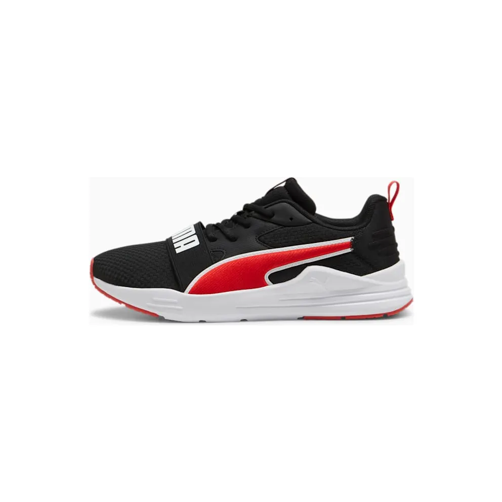 Puma Wired Run Black / For All Time Red / White (389275-14)