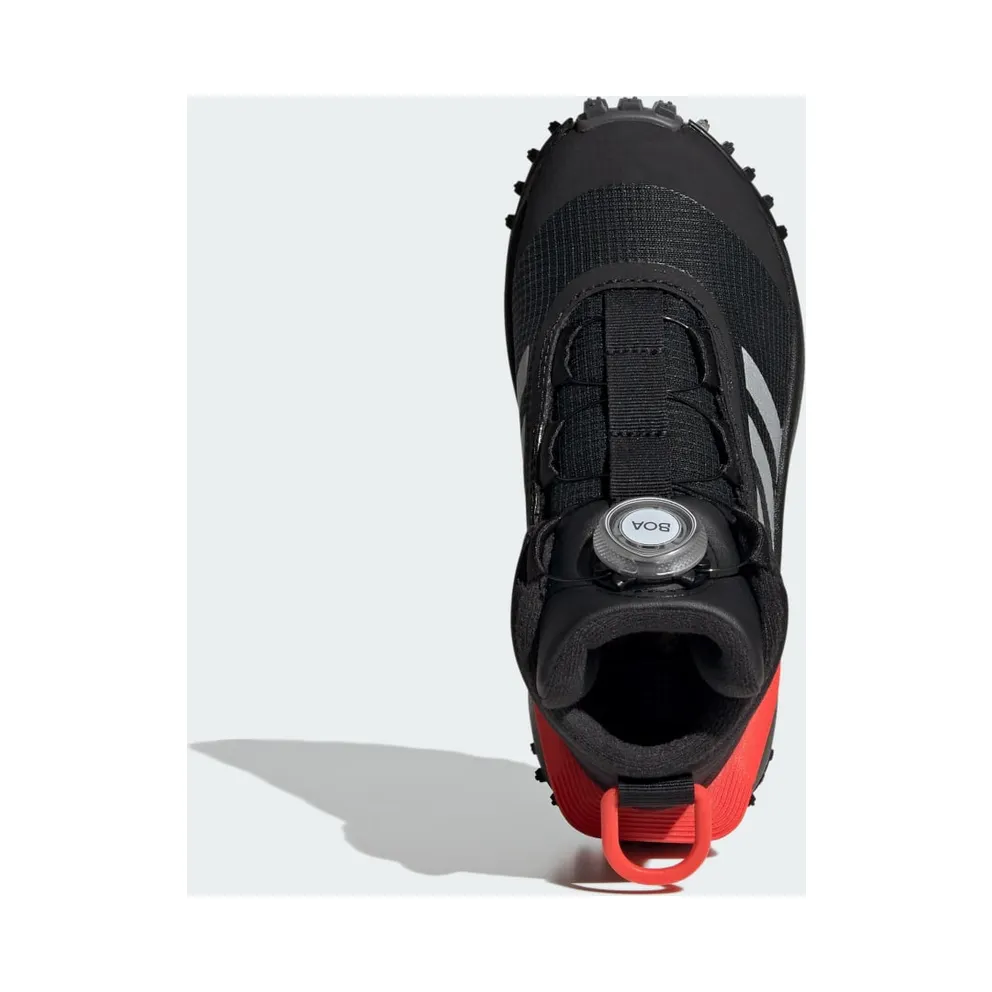 Adidas Fortatrail Kids Core Black / Silver Metallic / Bright Red (IG7262)