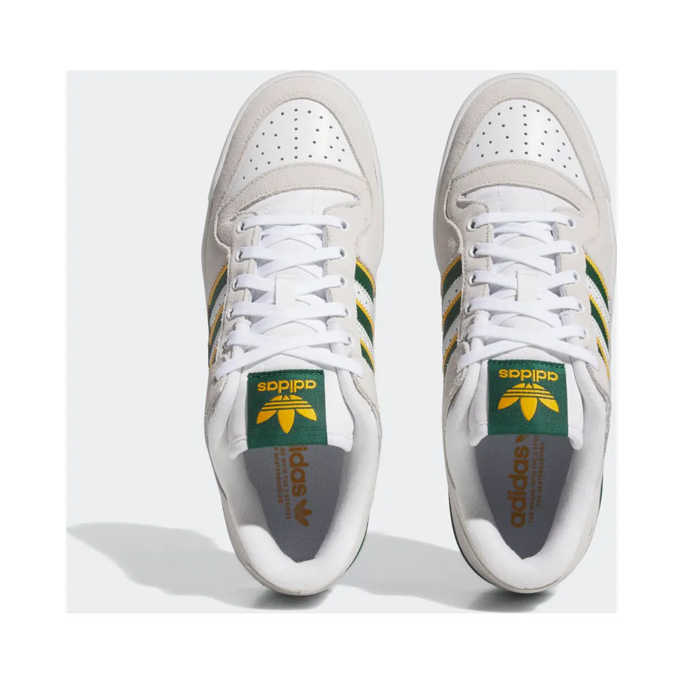Adidas Forum 84 Low ADV Crystal White / Dark Green / Preloved Yellow (IG7583)