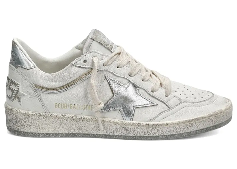 Golden Goose Ball Star Optic White Silver (GWF00746.F007565.10449)