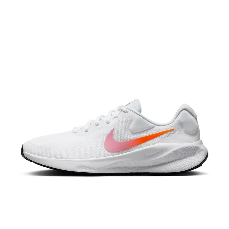 Nike Revolution 7 White Beyond Pink Black Hyper Crimson (FB2208-104)