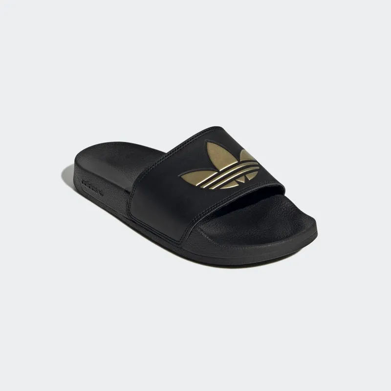 Adidas Adilette Lite Slides Core Black / Core Black / Matte Gold (GZ6196)