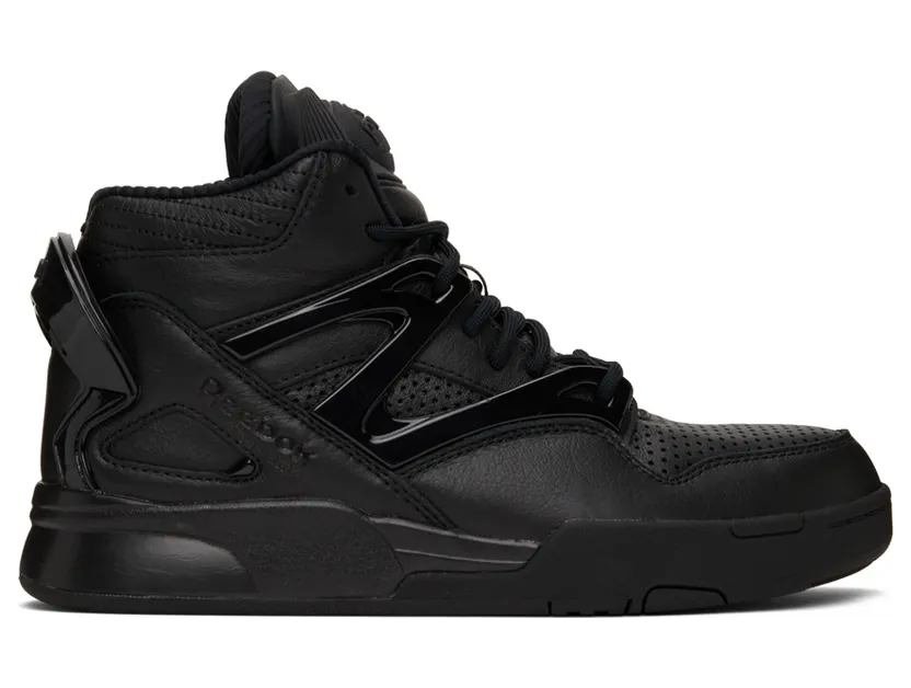 Reebok Juun.J Pump Omni Zone II Shoes Black / Cold Grey 7 / Cold Grey