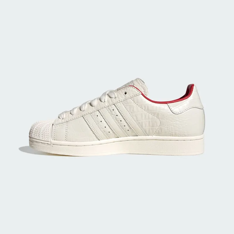 Adidas Superstar II Core White / Core White / Better Scarlet (IH9763)