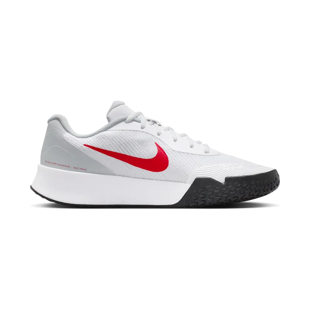 Nike Court Vapor Lite 3 HC White Pure Platinum Light Crimson (FZ2155-109)