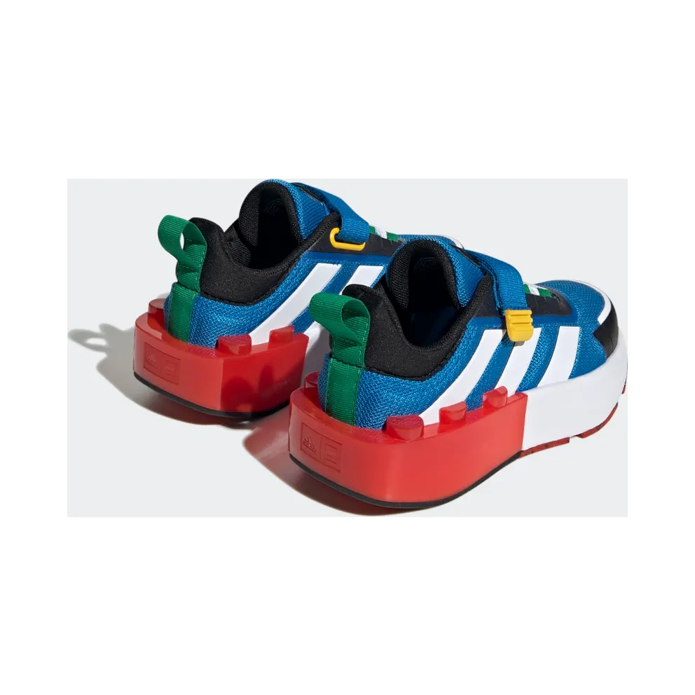 Adidas adidas x LEGO® Tech RNR Lifestyle Elastic Lace and Top Strap Shock Blue / Cloud White / Red (HP5879)