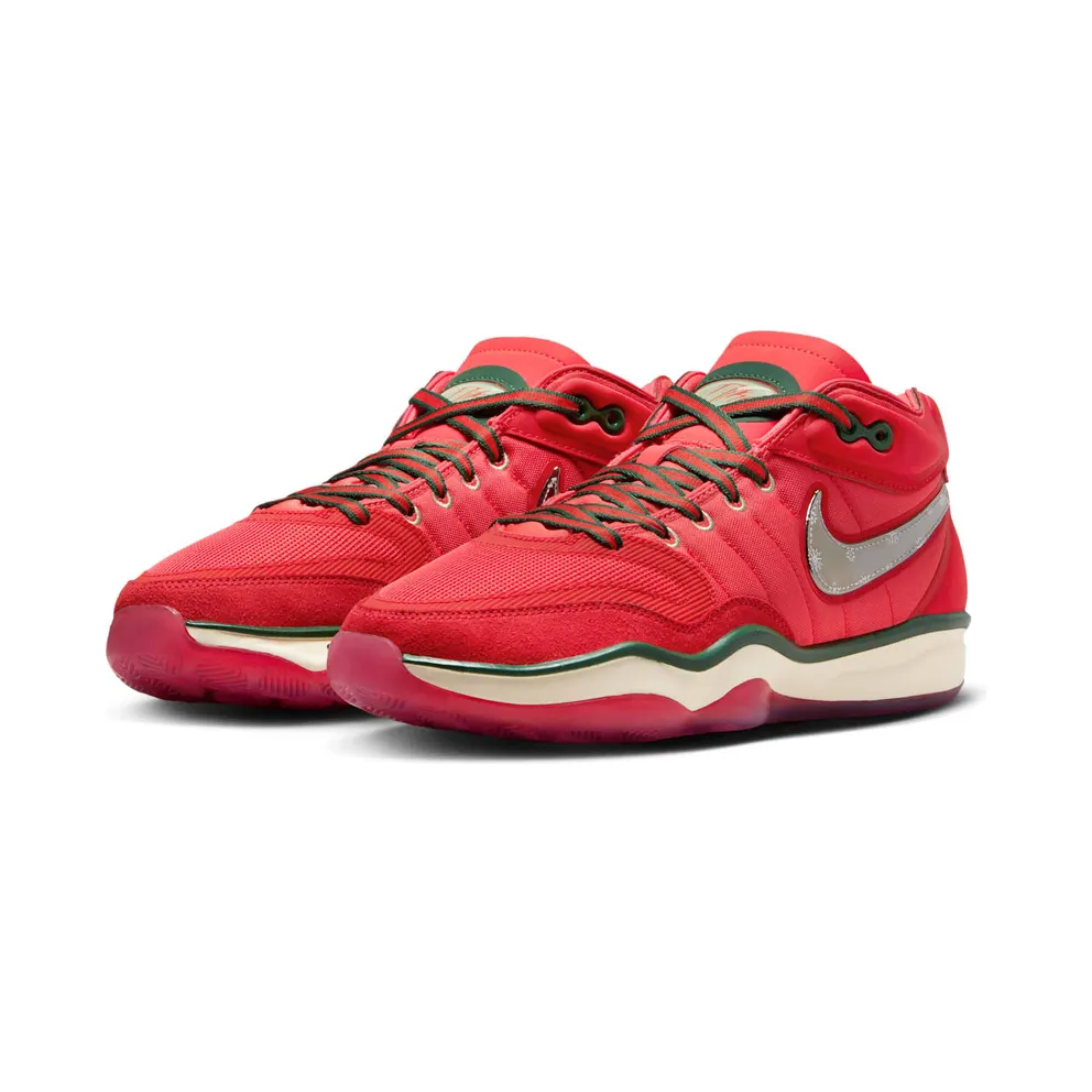 Nike Air Zoom GT Hustle 2 Christmas “Track Red / Mystic Red / Fir / Metallic Silver” (DJ9405-601)