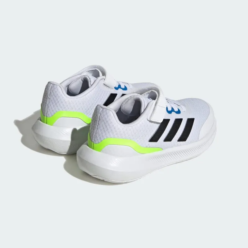 Adidas RunFalcon 3.0 Elastic Lace Top Strap Cloud White / Core Black / Bright Royal (IG7279)