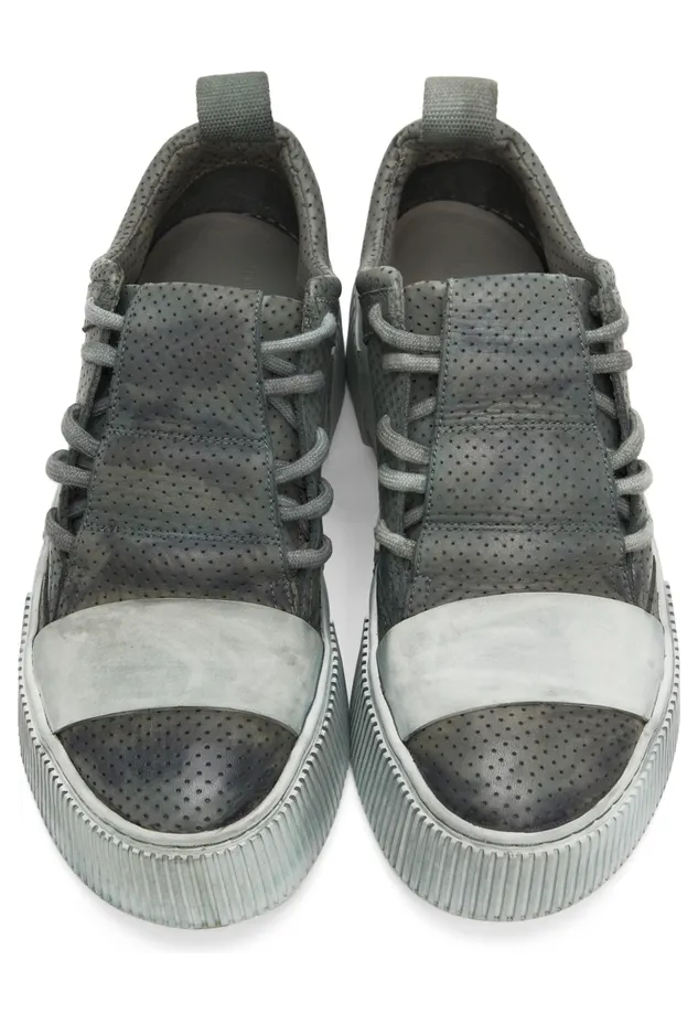 Boris Bidjan Saberi Grey Bamba 2.1 Sneakers (297-SS2200B2000000SM-0025) (5)