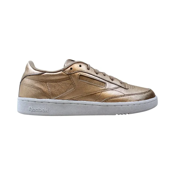 Reebok Club C 85 Melted Metal Pearl Metallic (W) Pearl Metallic/Peach White (Other Brands Reebok)