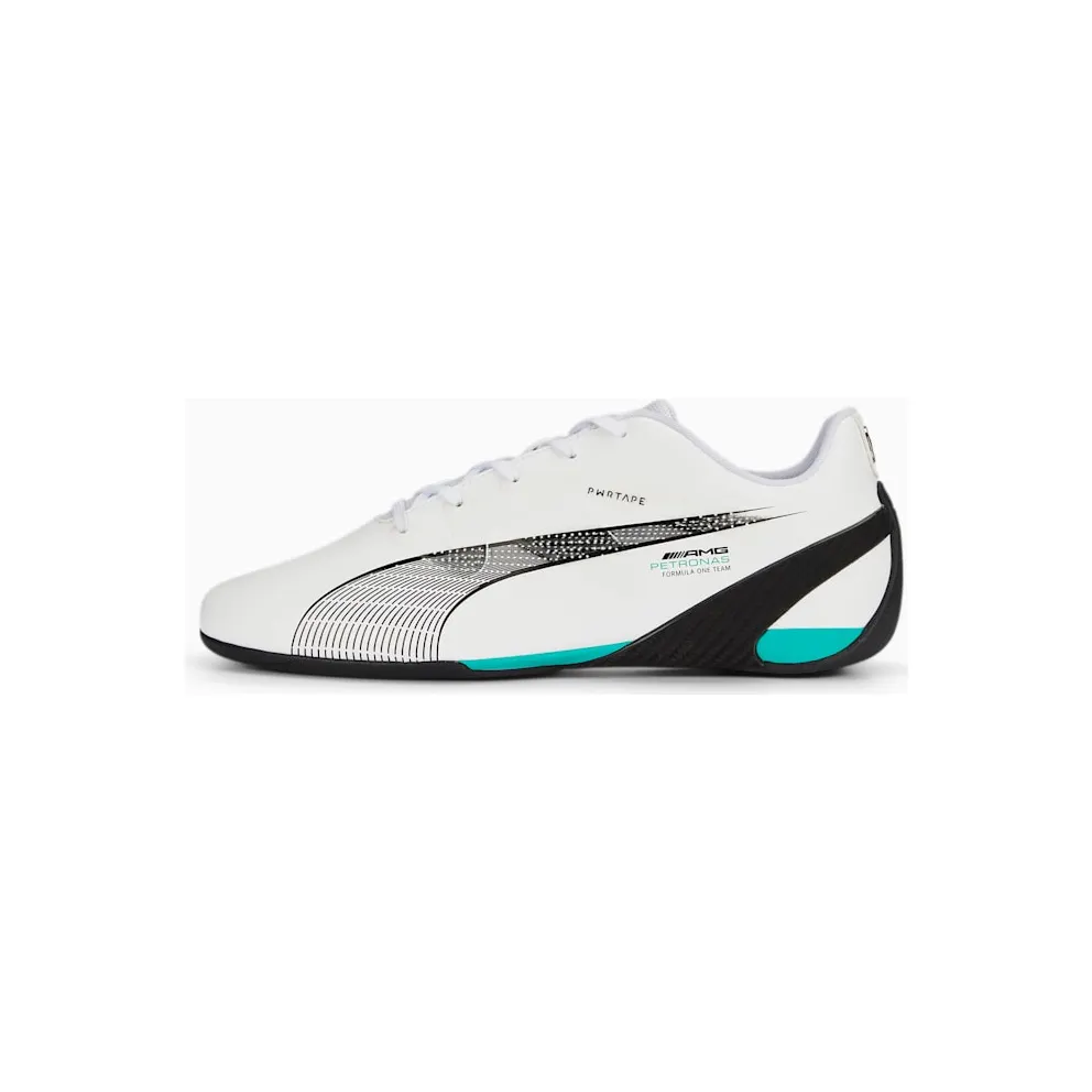 Puma Mercedes-AMG Petronas Motorsport Carbon Cat rijschoenen White/Green/Black (307542-01)