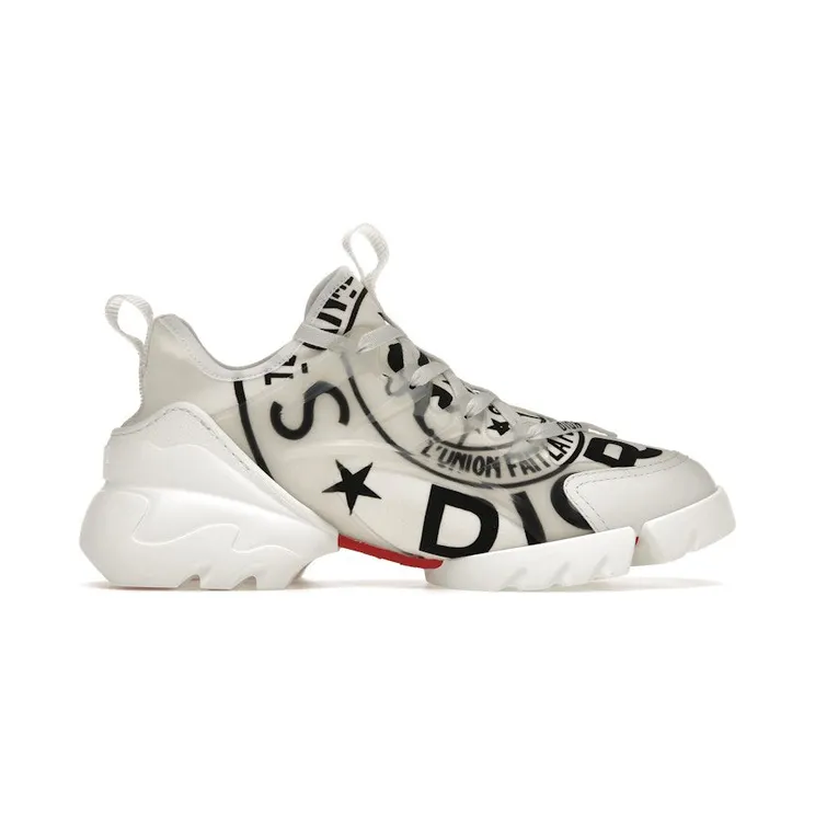 Dior D-Connect White Black Dior Union Print (KCK307DMN_S03W)