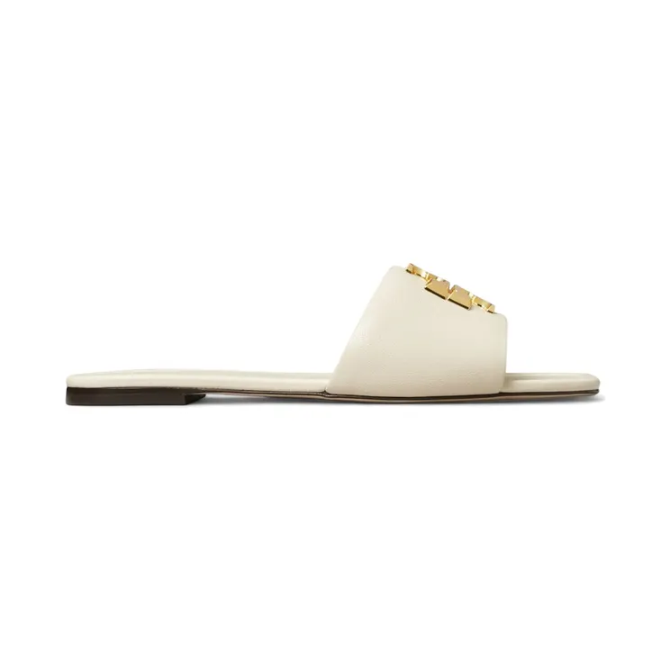 Tory Burch Eleanor Slide Light Cream Gold (157966-250)