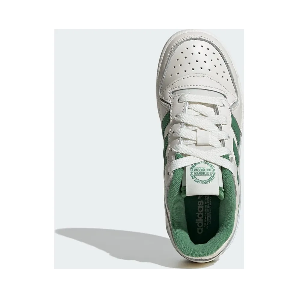 adidas Forum Low CL Shoes Kids Cloud White / Preloved Green / Preloved Green (ID8719)