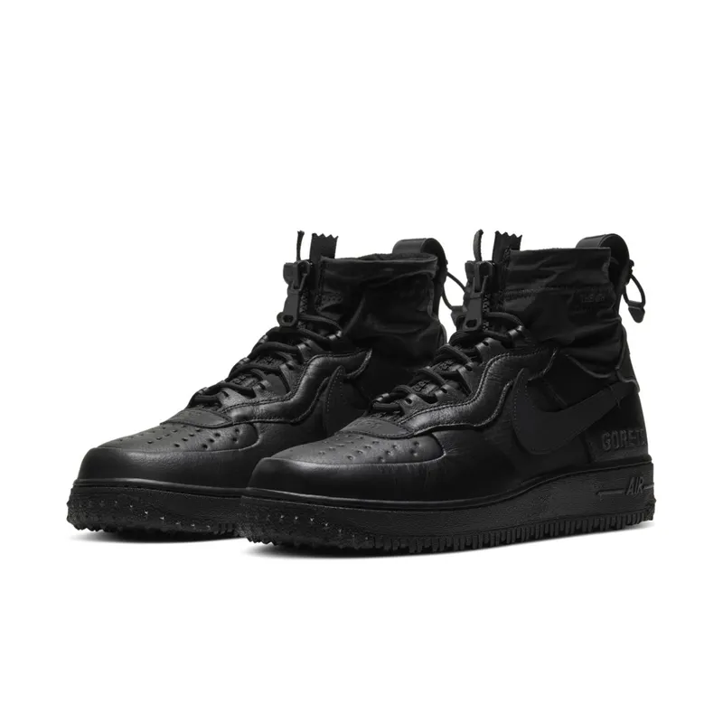 Nike Air Force AF 1 WTR Gore-Tex Triple Black (2019) (CQ7211-003)