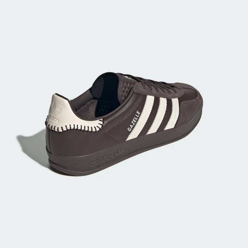 adidas Gazelle Indoor Dark Brown Wonder White (JQ1747)