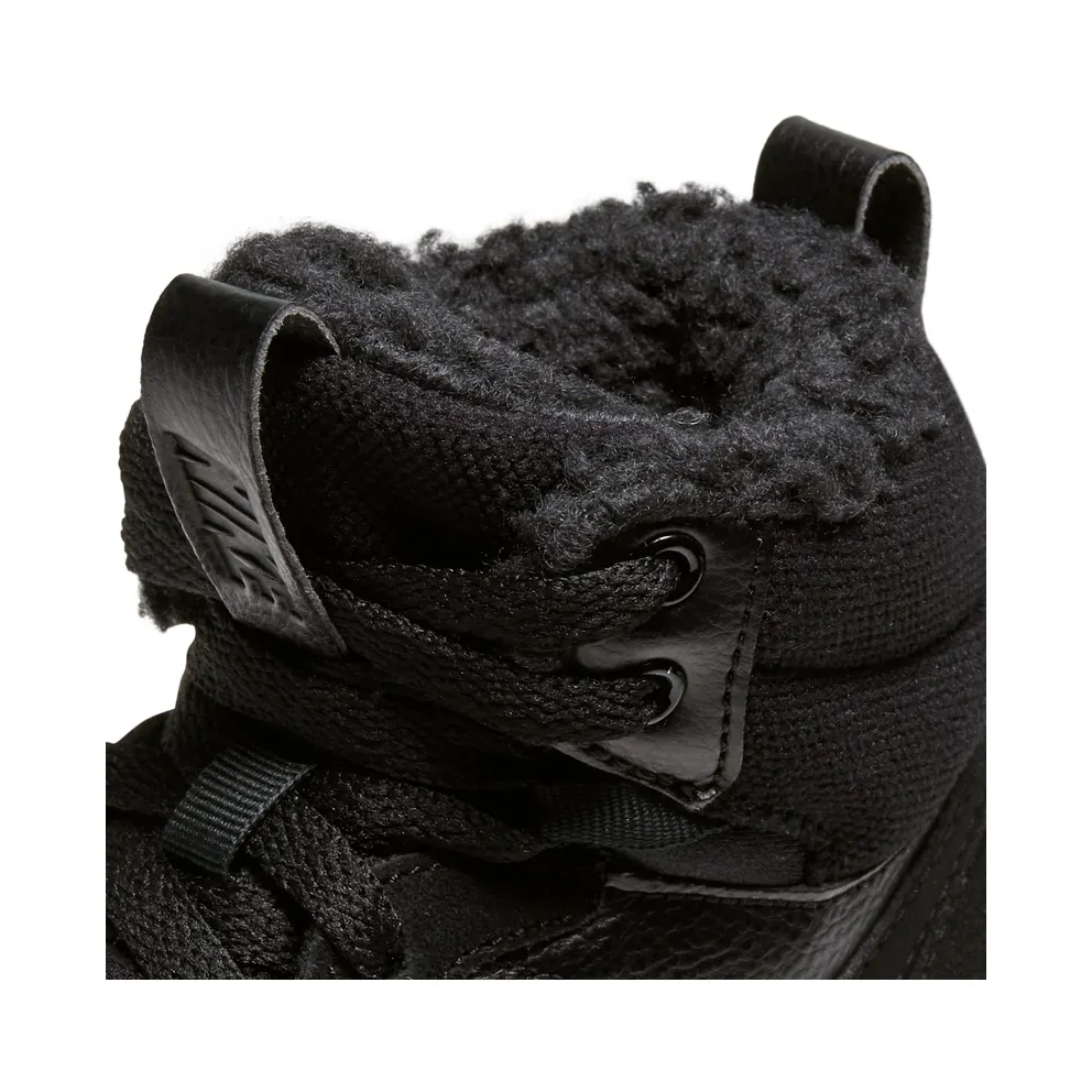 Nike Court Borough Mid 2 Younger Kids’ Boot Black (CQ4026-001)