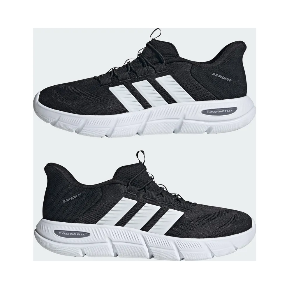 Adidas CLOUDFOAM FLEX RAPIDFIT-Shoes Core Black / Cloud White / Grey Three (HP6994)