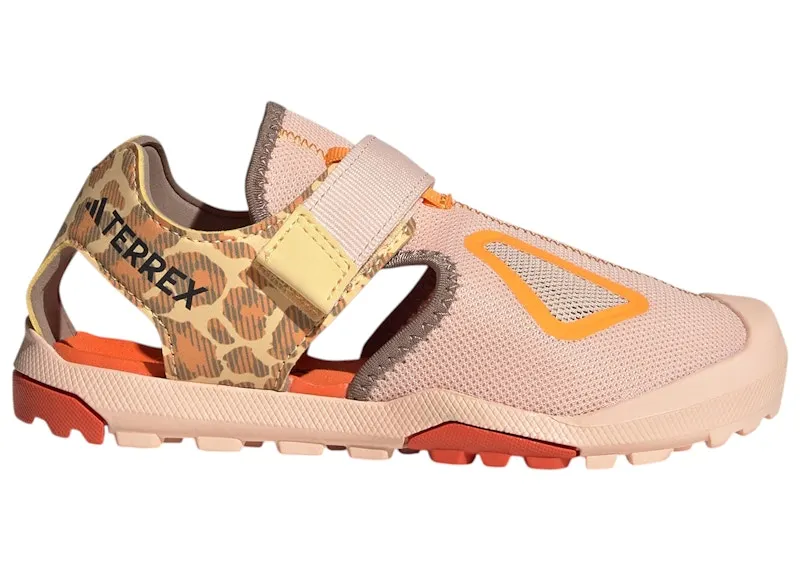 adidas Terrex Captain Toey 2.0 Sandals Blush Pink Tangerine (JR9077)
