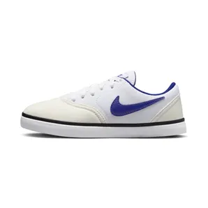 Nike SB Check Canvas White Summit White Black Deep Royal Blue (905373-102)