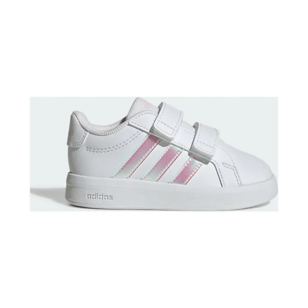 Adidas GRAND COURT 3.0 Schuhe PEUTERS Cloud White / Iridescent / Cloud White (KJ0882)