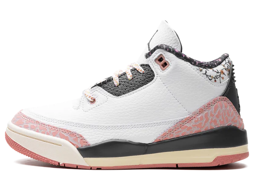 Air Jordan 3 PS “White/Red Stardust” (FQ9174-100)