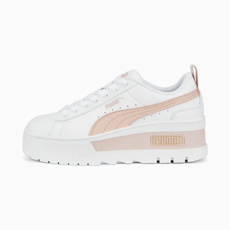 Puma Mayze Wedge Wit/Roze (386273-03)