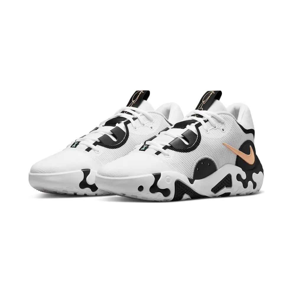 Nike PG 6 White Black Orange Chalk (DC1974-101)