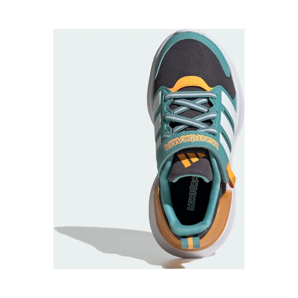 adidas Lightorama Runner Shoes Children “Aurora Onix / Cloud White / Mint Ton” (KJ9712)